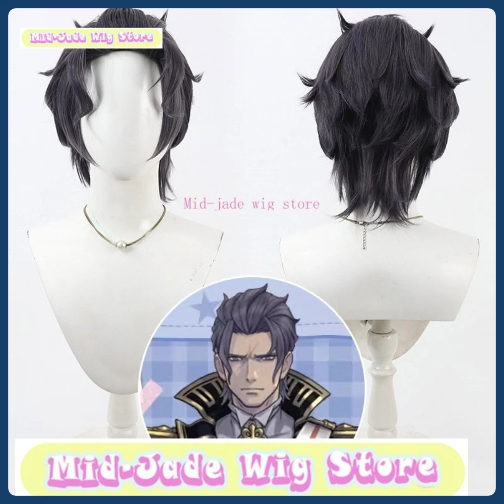 

Mid-jade Wig Store Baroque Cosplay Wig Halloween Anime Role-playing Synthetic Hair