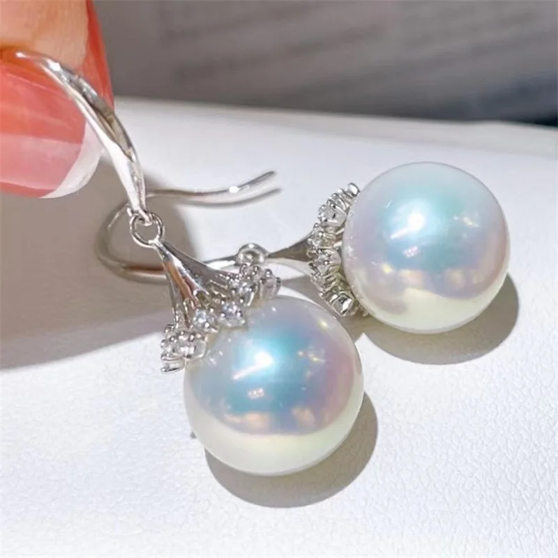 

Миниатюрные и крупные серьги с жемчугом Акойя (Япония), круглые, 8-9 мм, 10-11 мм, 11-12 мм, 12-13 мм, 13-14 мм, серебро 925 пробы