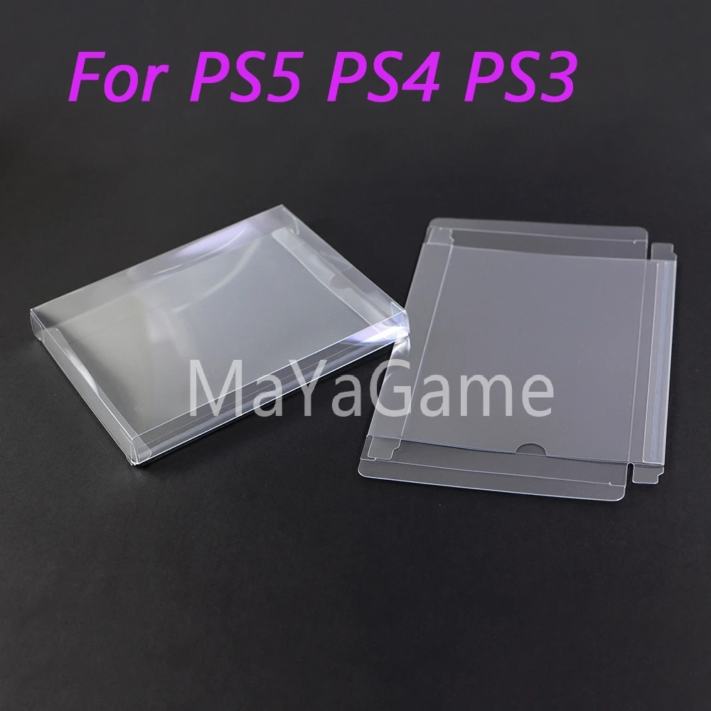 

20 шт. прозрачная коробка для PS3 PS4 PS5 коллекция коробка для хранения дисплея ПЭТ протектор