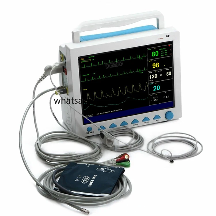 VET Touch Screen CE Certification Built-in Battery for Small Animal Clinic Veterinary Multi-Parameter Patient fast shipping