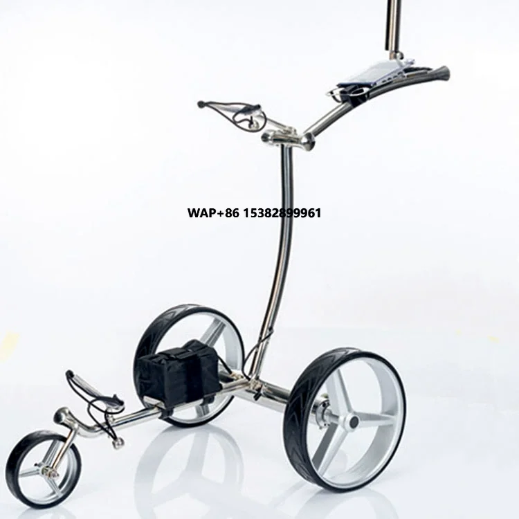 

High Performance Stainless Steel Golf Lithium Battery Trolley