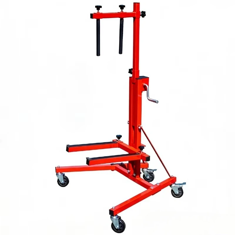Professional metal hand jack lift with wheels, suitable for car doors, garages, workshops