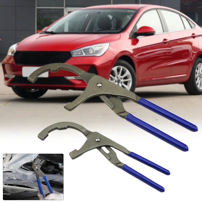 

Adjustable Oil Filter Wrench,9'' / 12" Pliers for Car, Truck, Motorcycle Ergonomic Grip, Easy Access Hand Tool