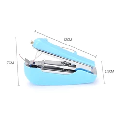 Random Color Mini Sewing Machines Needlework Cordless Hand-Held Clothes Useful Portable Sewing Machines Handwork Accessories