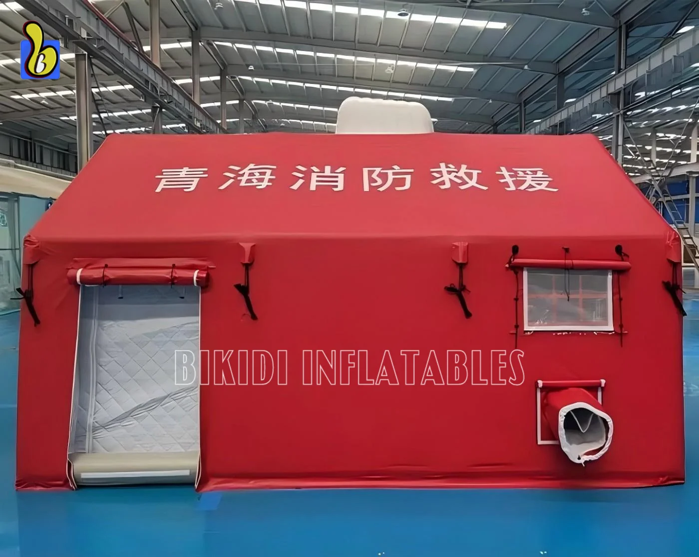 

Factory Direct Sales Airtight Fire Inflatable Structures Emergency Rescue Tent