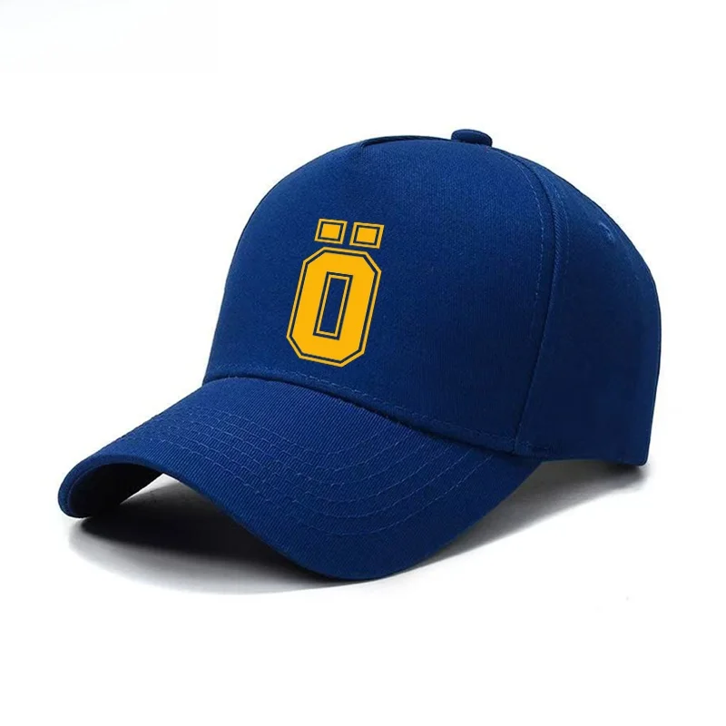 OHLINS Motorcycle Shock Absorber Modification Cap Unisex Youth Casual Baseball Cap Outdoor Riding Duckbill Cap round Top Cotton view 5