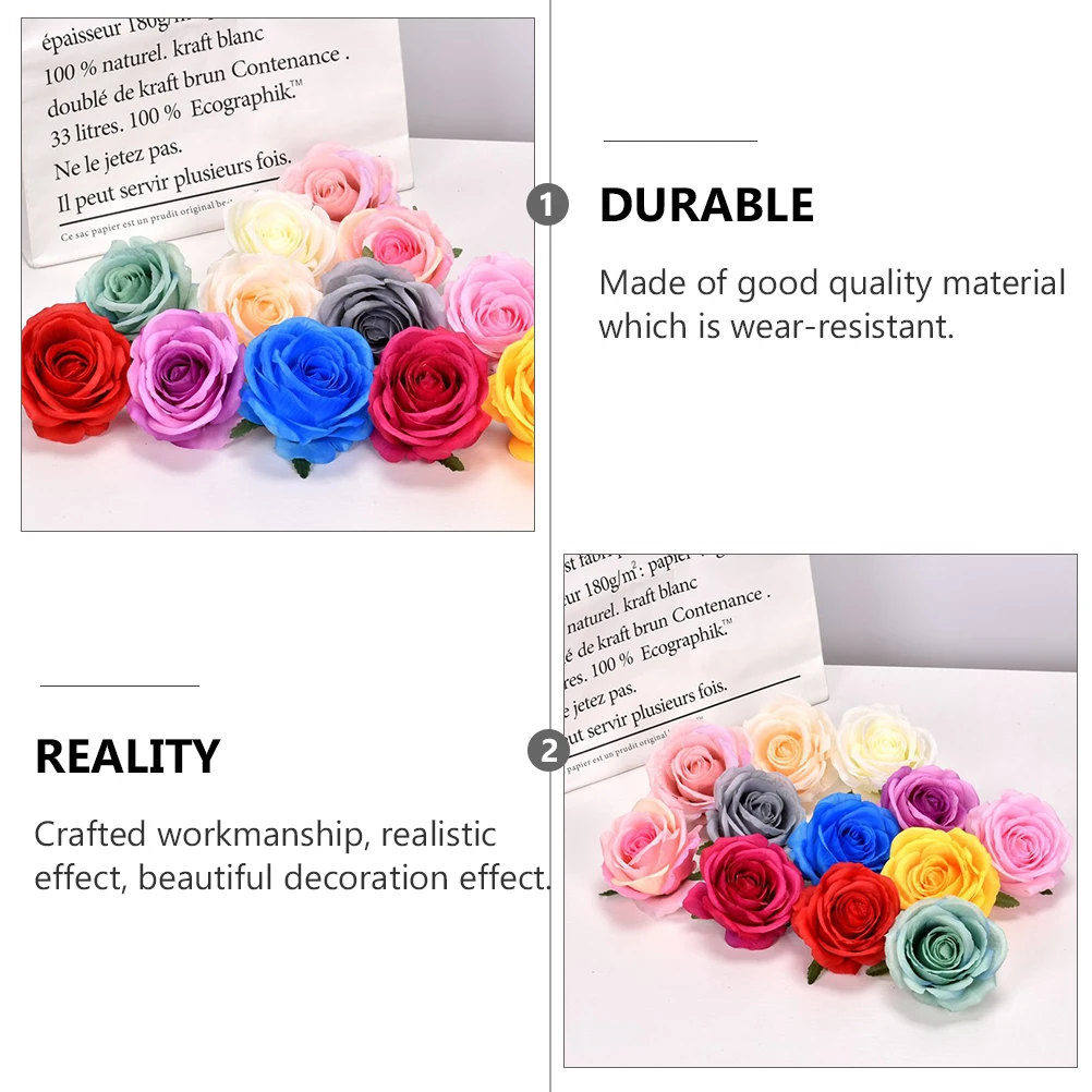 

Wedding Flowers Simulated Rose Decoration Stylish Fake Bouquet Accessories Silk Artificial Roses Exquisite Party Decorations