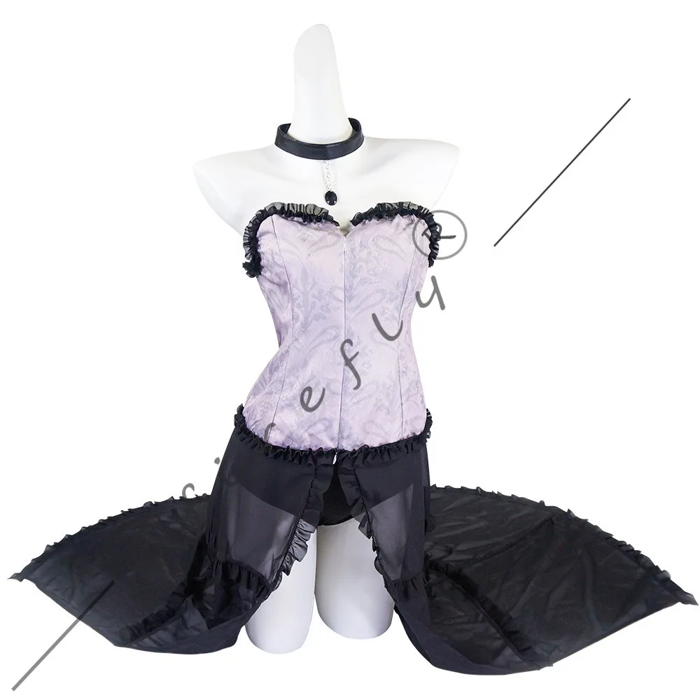 ชุดคอสเพลย์ My Dress-Up Darling ตัวละครโลเบเลียสีดำ ชุดสูทสีดำสุดเซ็กซี่และเท่ห์ พร้อมอุปกรณ์เสริมและวิกผมแบบเดียวกับตัวละครอนิเมะและเกม