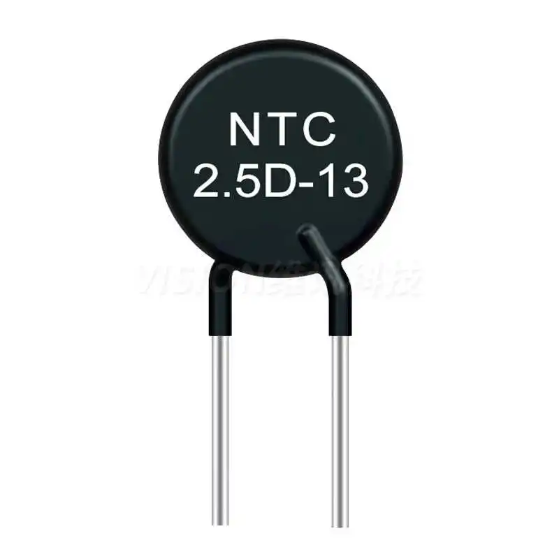 Black thermistor NTC negative temperature 5D-7/9/11/13/15/20/25 full series specifications