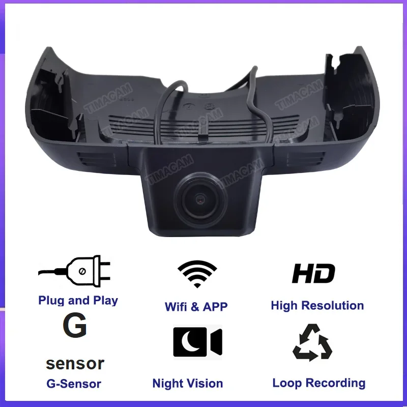 4K 2160P Car DVR Wifi Dash Cam Video Recorder for Mercedes Benz CLS 260 300 320 350 400 CLS w218 c218 2015-2018 Easy to install