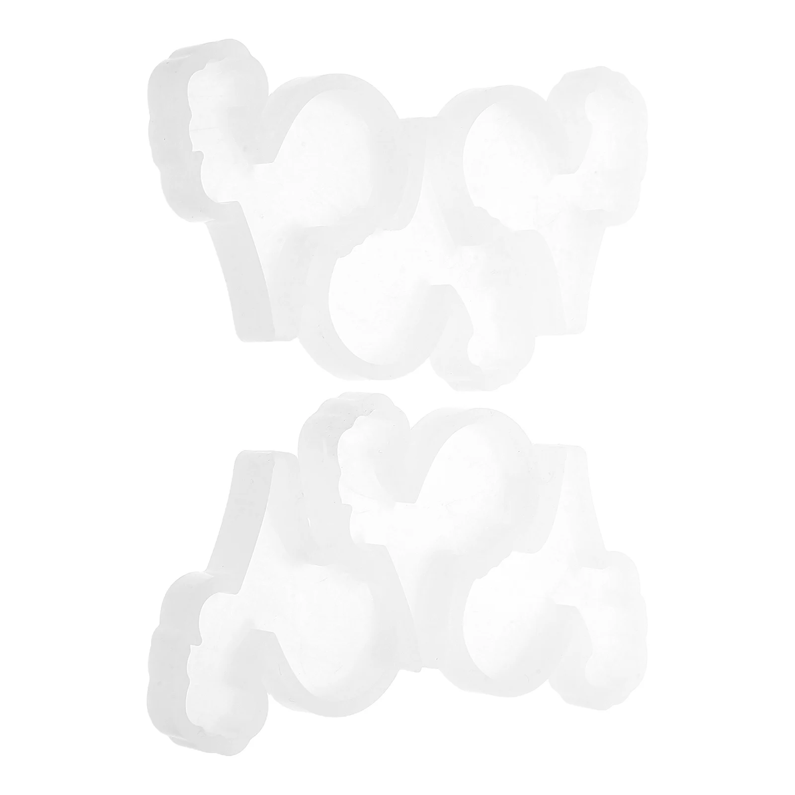 

2Pcs Chocolate Molds Lovely Rooster Shape Silicone Mold for Homemade Lollipops Baking Decoration DIY Candy Molds Fondant Craft