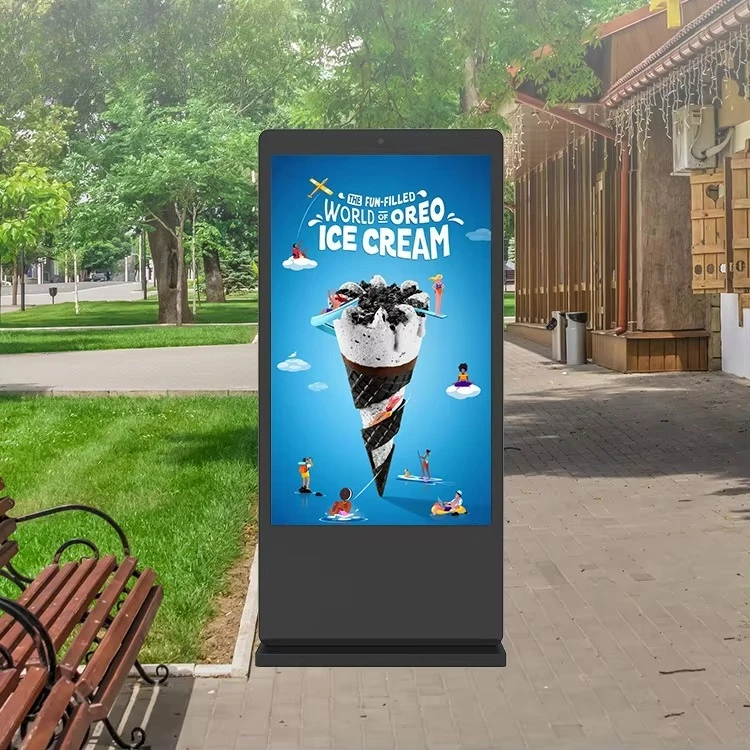 IP65 4K 1080P LCD display signage street store waterproof signage outdoor digital signage