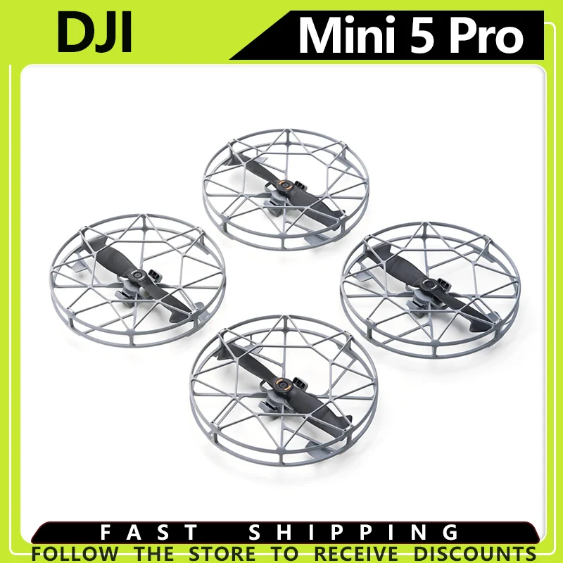 

DJI Mini 5 Pro Быстросъемный 360° ° Защита пропеллера со встроенными пропеллерами для DJI Mini 5 Pro, оригинальные детали для дрона DJI, подарок
