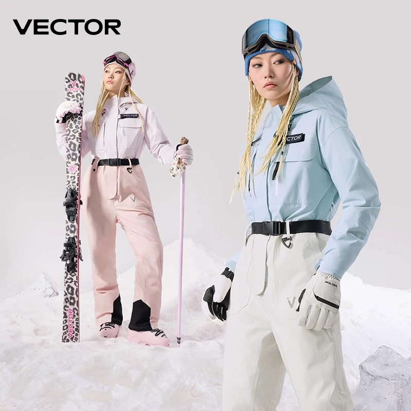 

Extra Thick Women Man Ski Pants Straight Full Overalls Winter Warm Windproof Waterproof Outdoor Sports Snowboard Snowmobile