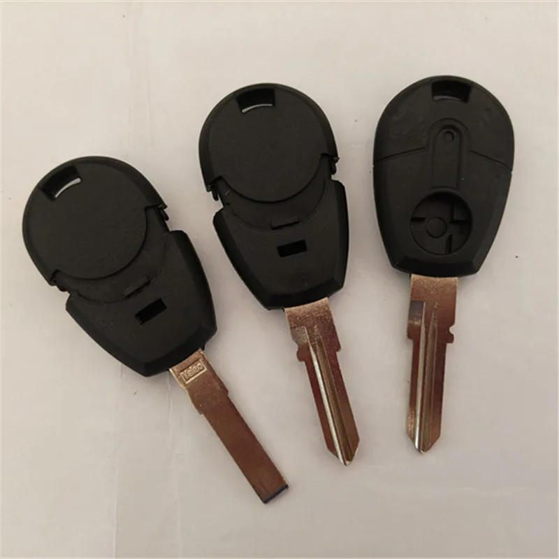 

10 шт., чехол для ключа транспондера для Fiat Positron EX300 Punto Stilo Seicento Doblo Bravo 500 Ducato SIP22/GT15R