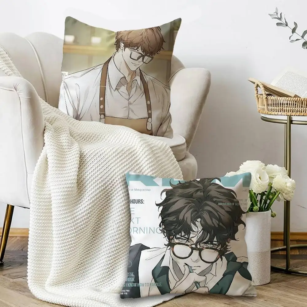 Nerd Project bl Anime Cushion Cover Decorative Pillow Sofa Home Decor case pillow cases