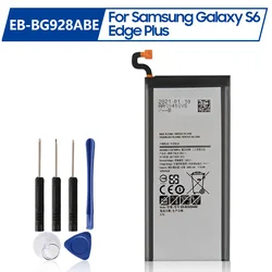 Wymiana baterii EB-BG928ABE do Samsung GALAXY S6 Edge Plus SM-G9280 G928P G928F G928V G9280 G9287 S6 edge + 3000mAh