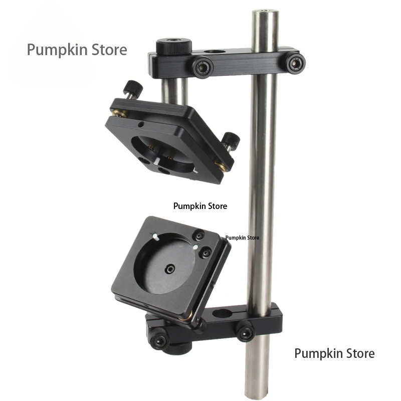 Optical frame Manual lifting of the light holder two dimensional Angle tilt beam folding platform clamping fixed lenses