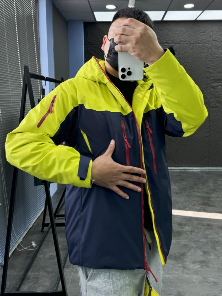 Svip Xio 8K90 الأبيض Du down الشتاء Faion مقنعين في الهواء الطلق مقاوم للماء زوجين Sle الدافئة أسفل Jaet للرجال طول منتظم #1