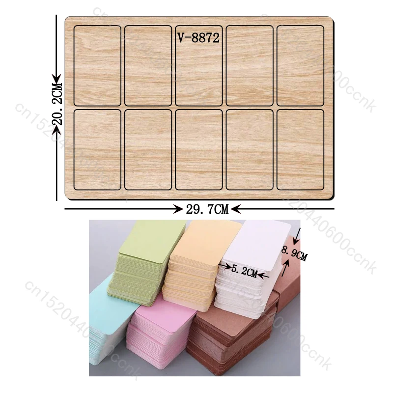 New card Wooden Dies Cutting Dies Scrapbooking /Multiple Sizes /V-8872