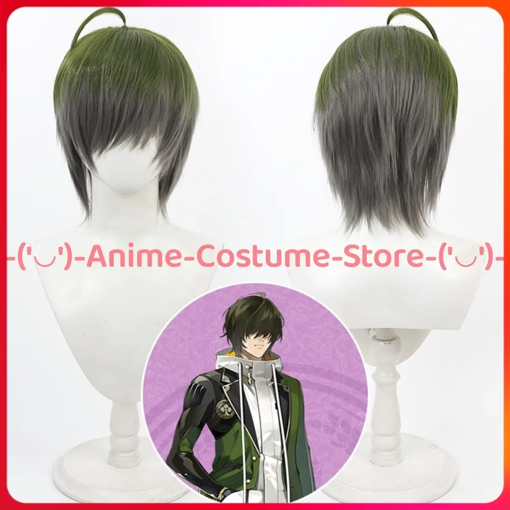 

Touken Ranbu Kuwana E. Парик для косплея Аниме Игровой персонаж Хэллоуин Карнавальный костюм для вечеринки Парики Термостойкие синтетические волосы