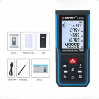 FANYUE Laser Distance Meter 40M/50M/120M Digital Tape Measure Precision Rangefinder With Distance/Area/Volume/Self-calibration