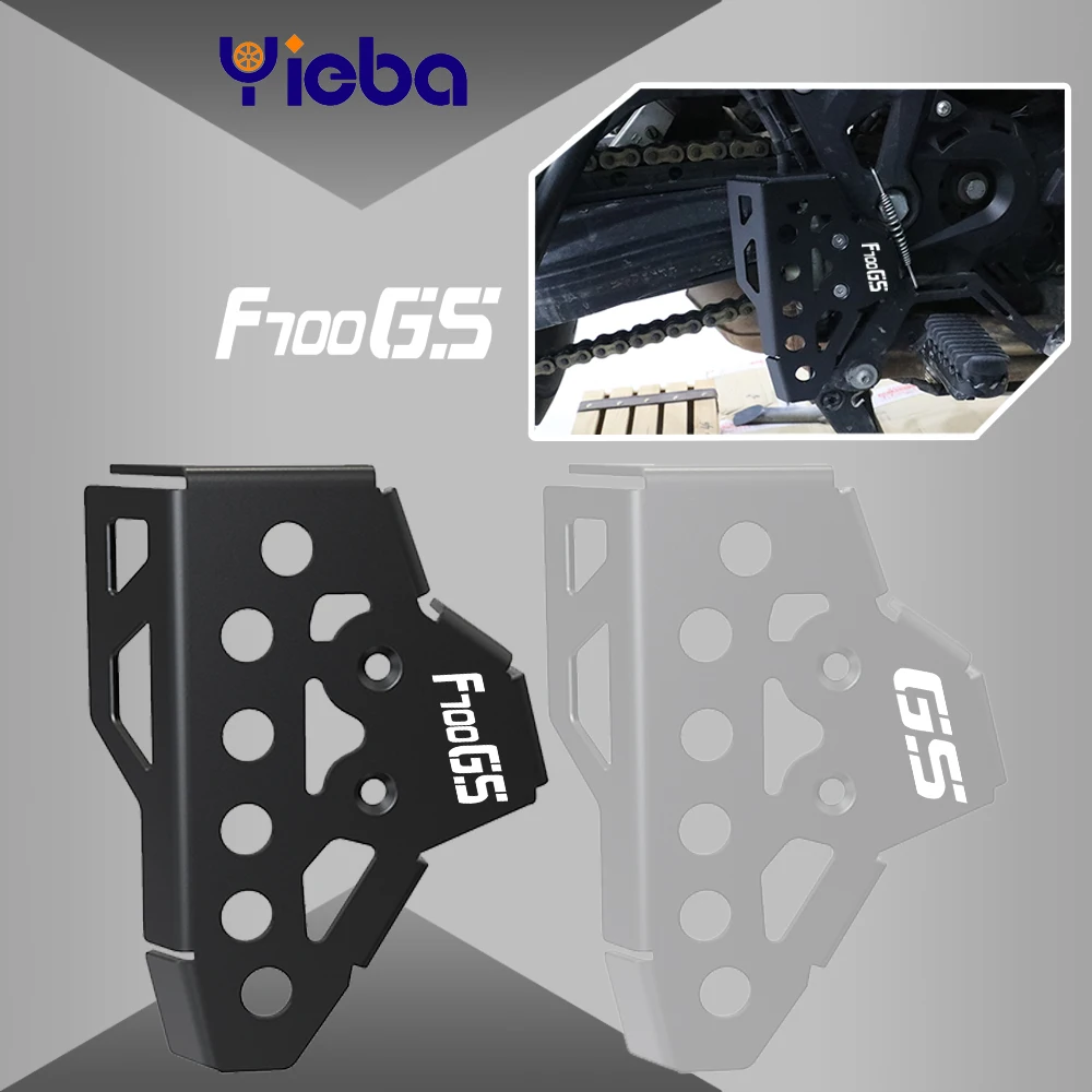 FOR BMW F650GS Twin F700GS F800GS Motorcycle Rear Brake Fluid Reservoir Master Cylinder Guard Cover Protector F800GSA 2008~2018
