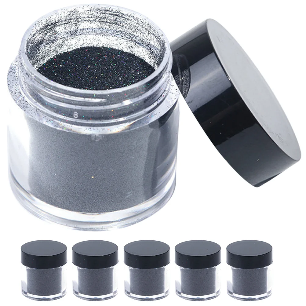 

6 Bottles Nail Art Glitter Sequins Charming Manicure Glitters DIY Fingernail Decoration Nail Glitter Sequins Manicure Tools