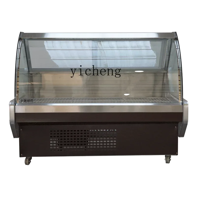 

Hot sales Commercial Refrigerated Cabinet Cold Fresh Meat Cooked Food Display Cabinets Braised Food Pork Fresh Cabinet Household