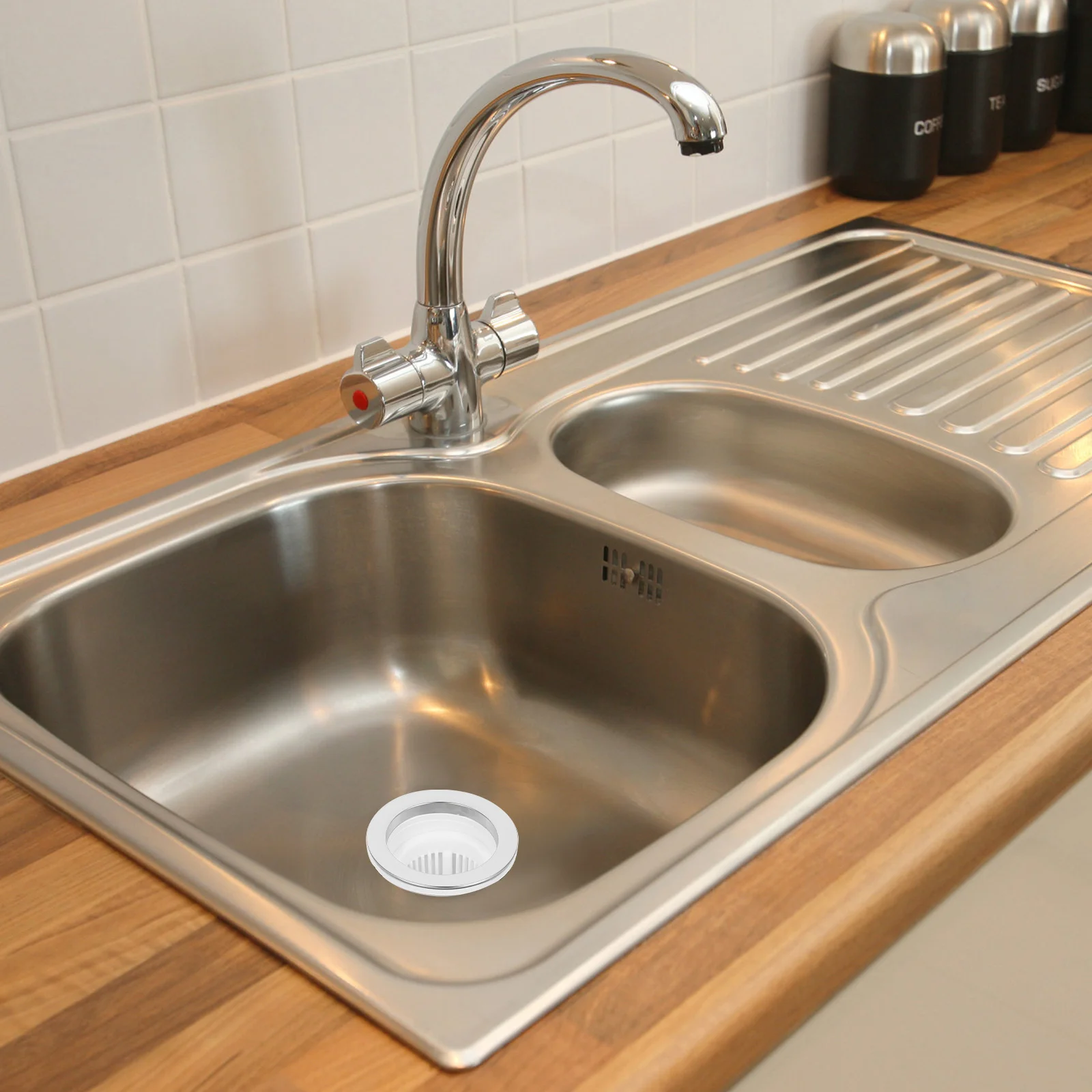 

Сливной фильтр из нержавеющей стали для раковины-мойки, керамический, для салонов красоты, ловец волос для парикмахерского кресла, простая установка