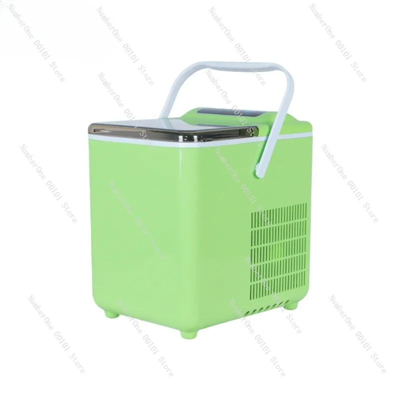 

Outdoor Vehicle-Mounted Ice Maker,Portable Car Ice Cube Machine for 12V 24V 220V Use,Quick-Cooling Tent Camping Ice Maker Travel