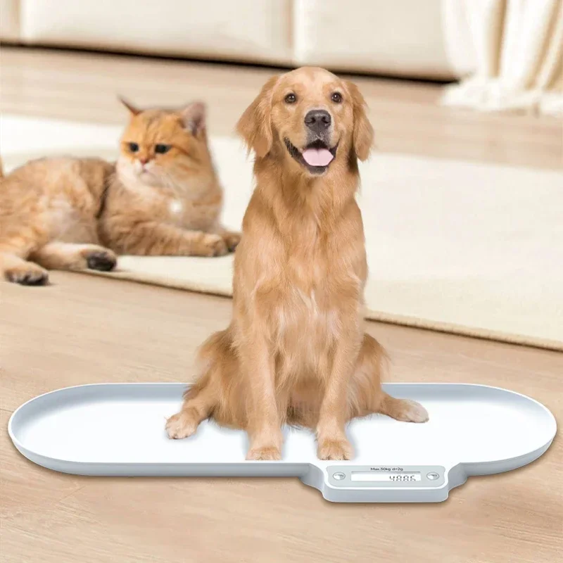 Large and Medium Pet Scale Intelligent Electronic Scale Dog Cat Precise Weigher Dog Cat Puppy Weighing Tool