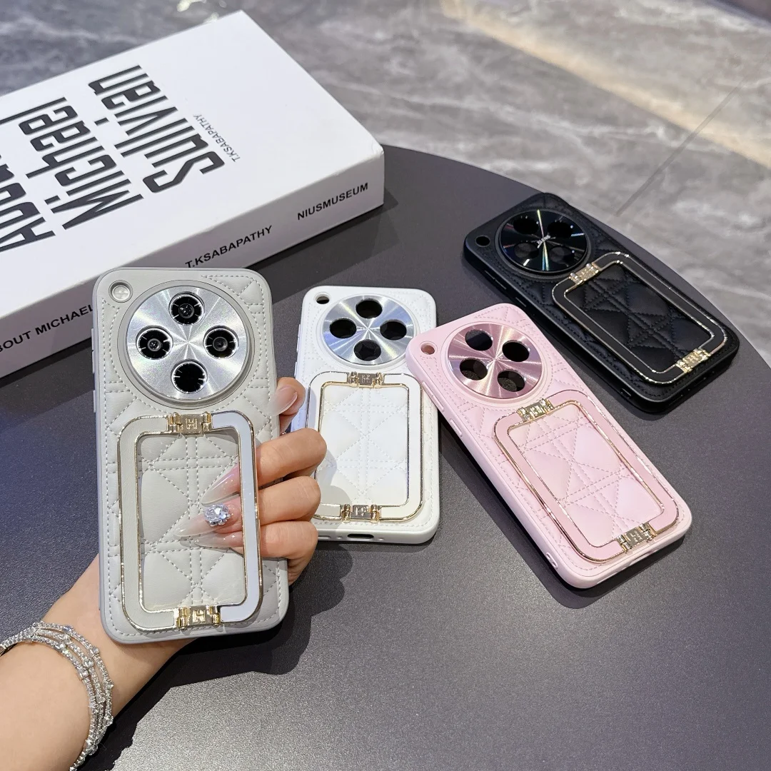 For OPPO Find X8 Ultra X8 Pro Protection Graid Texture Holder Protector Mobile Phone Case Plastic Cover