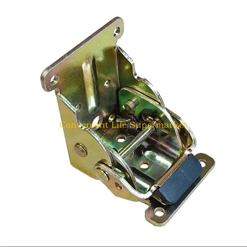 

L1EE 4 Pcs Locking Folding Hinge Self-Locking Hinge Metal Chair Leg Bracket Hinge
