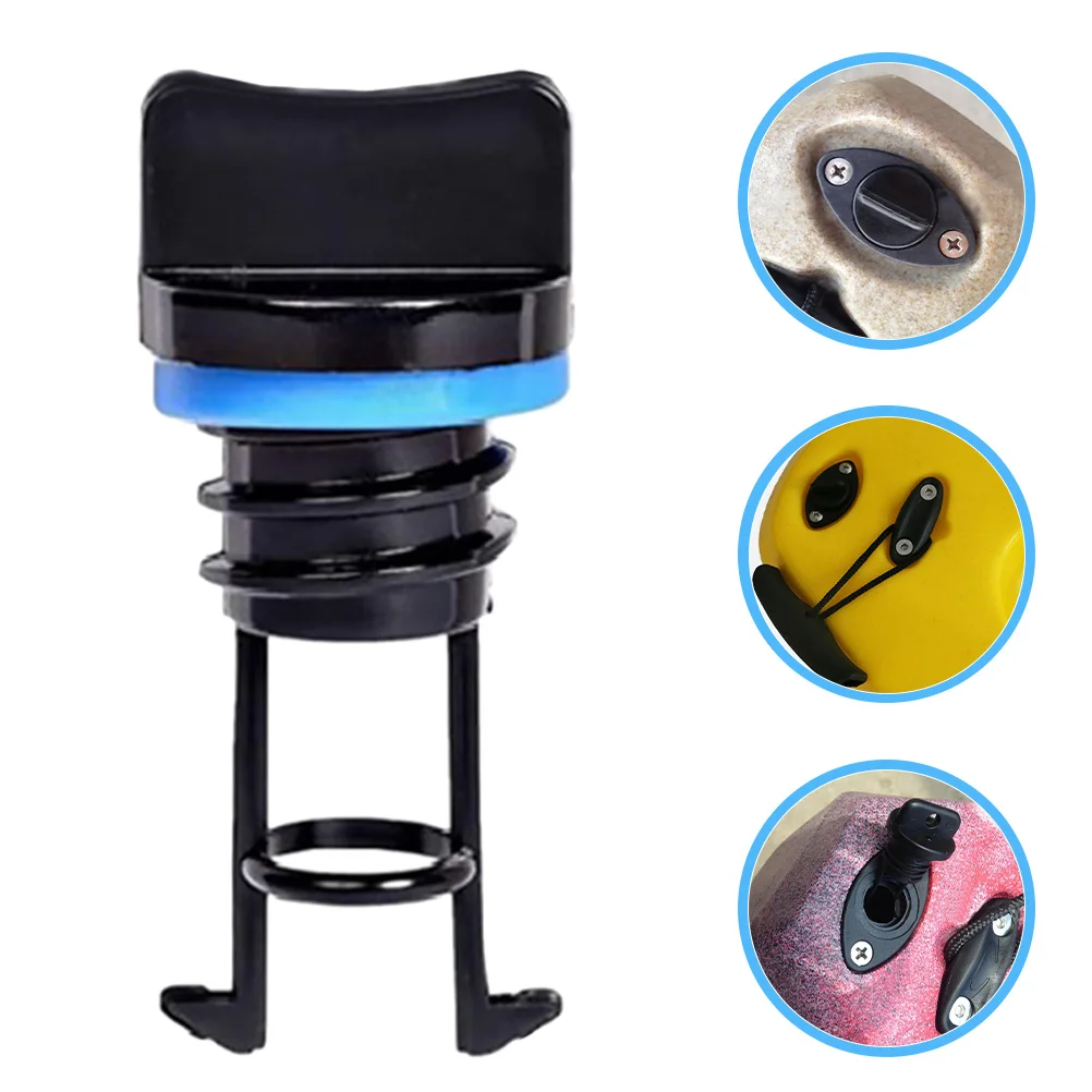 

4Pcs Kayak Scupper Stopper Abrasion Resistant Flexible Drain Plug No Rot Design for Small Boat Canoe Cooler Drain Holes