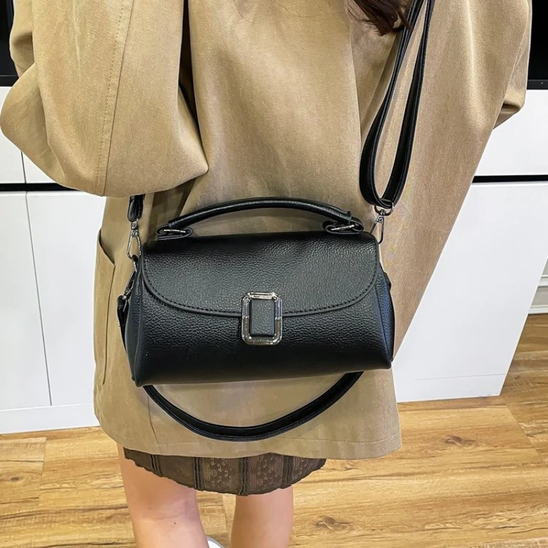 

Fashion Retro Trend Leather Ladies Bag Timeless Paris Classic Casual Elegant Tote Trendy Crossbody Hand Bag