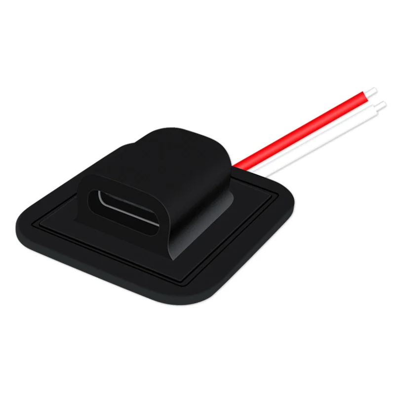 10cm 20V 3A USB Type-C Waterproof USB Connector Direct Compression Female Base Female Socket Charging Interface With 24AWG