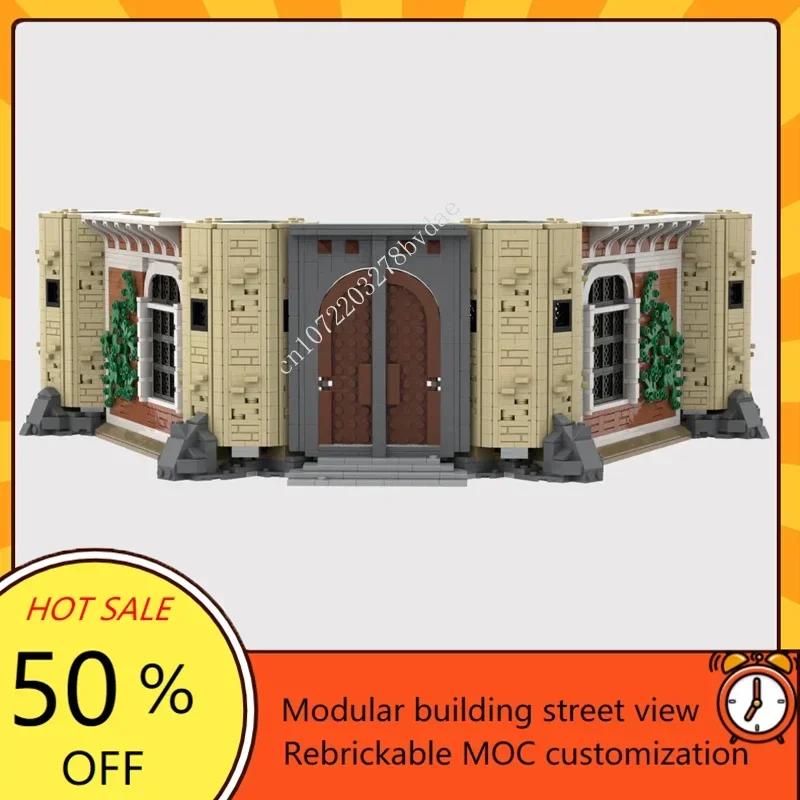 12147 pièces bricolage MOC Puzzle personnalisé religion les chevaliers marins roi château médiéval rue vue idées bricolage enfant jouet cadeau d'anniversaire