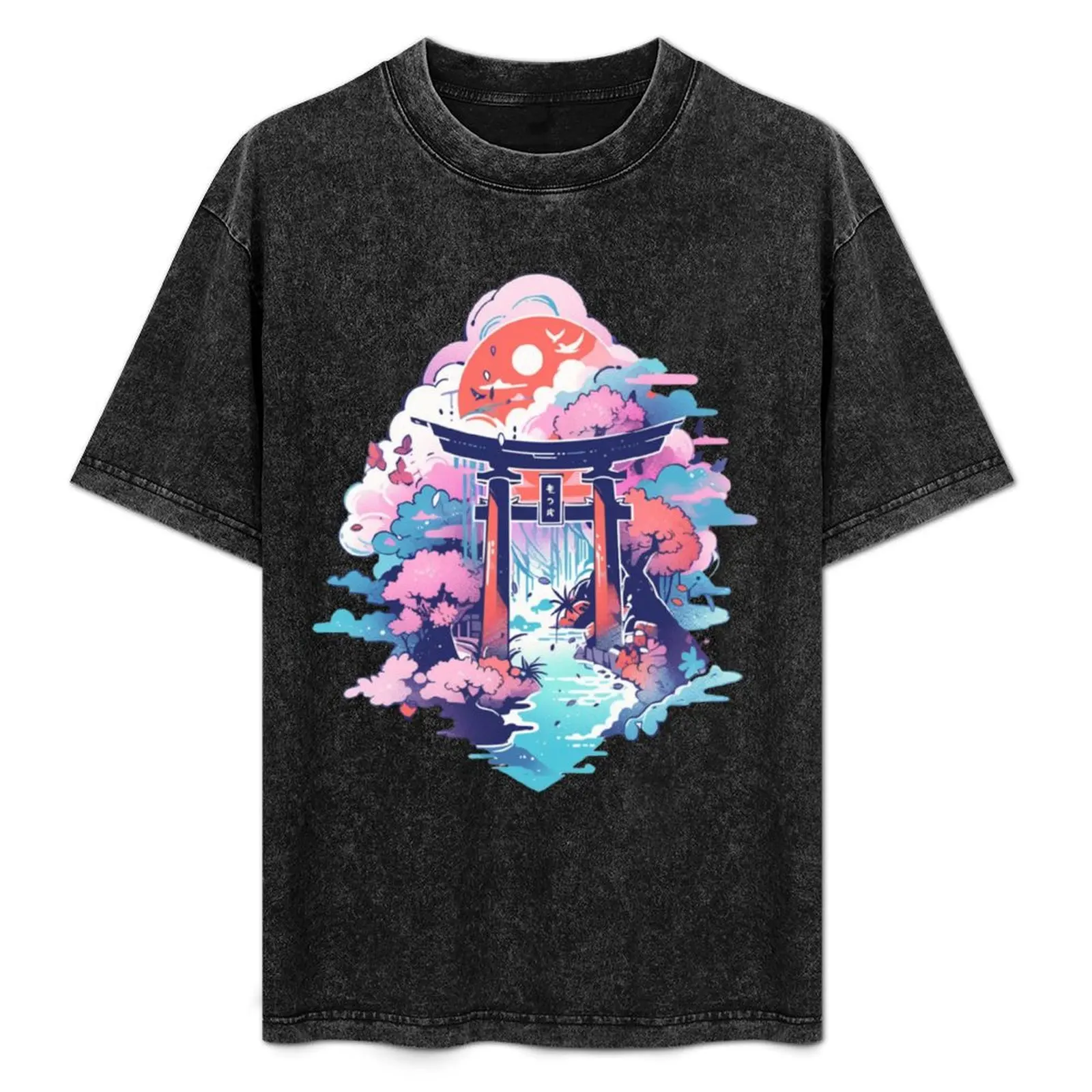 Tori gate under a full moon T-Shirt hippie clothes aesthetic clothes outfits for men