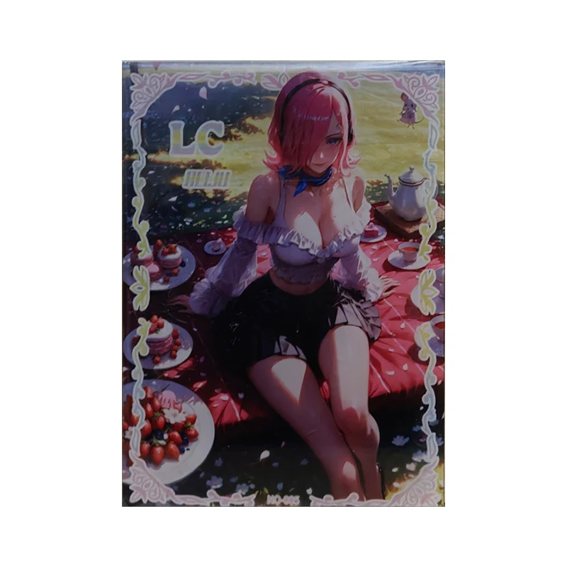 Anime EEN STUK Zeldzame HTG XE BJ QY CXR SSP PQR FF YR LC SPZ Game Collectible Kaarten Vinsmoke Reiju Speelgoed voor Jongens Verjaardagscadeau