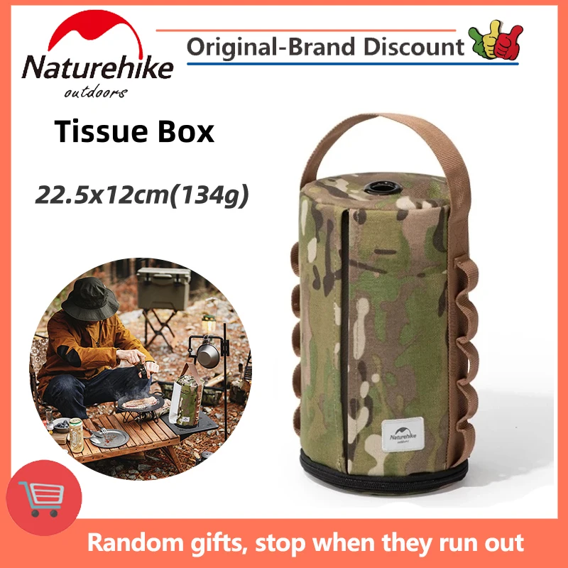 

Портативная коробка для салфеток Naturehike, кухонное оборудование для отдыха на открытом воздухе, кемпинга, портативная подвесная бумажная коробка для извлечения