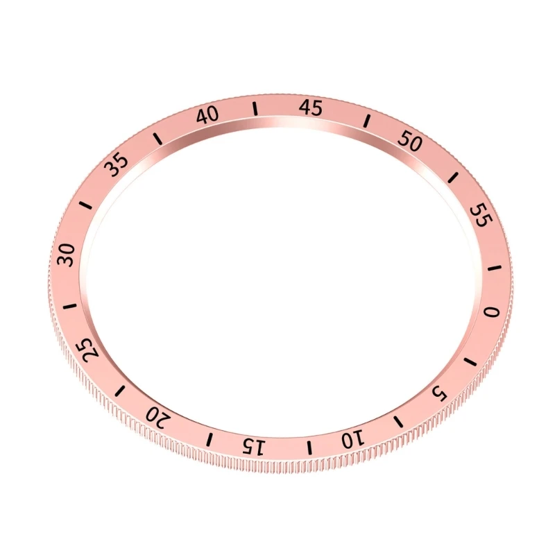 삼성 갤럭시 워치용 금속 베젤 링 케이스, 삼성 갤럭시 워치 6 클래식 43mm R950 47mm R960 베젤 스타일링 프레임 케이스, 보호 팔찌 커버