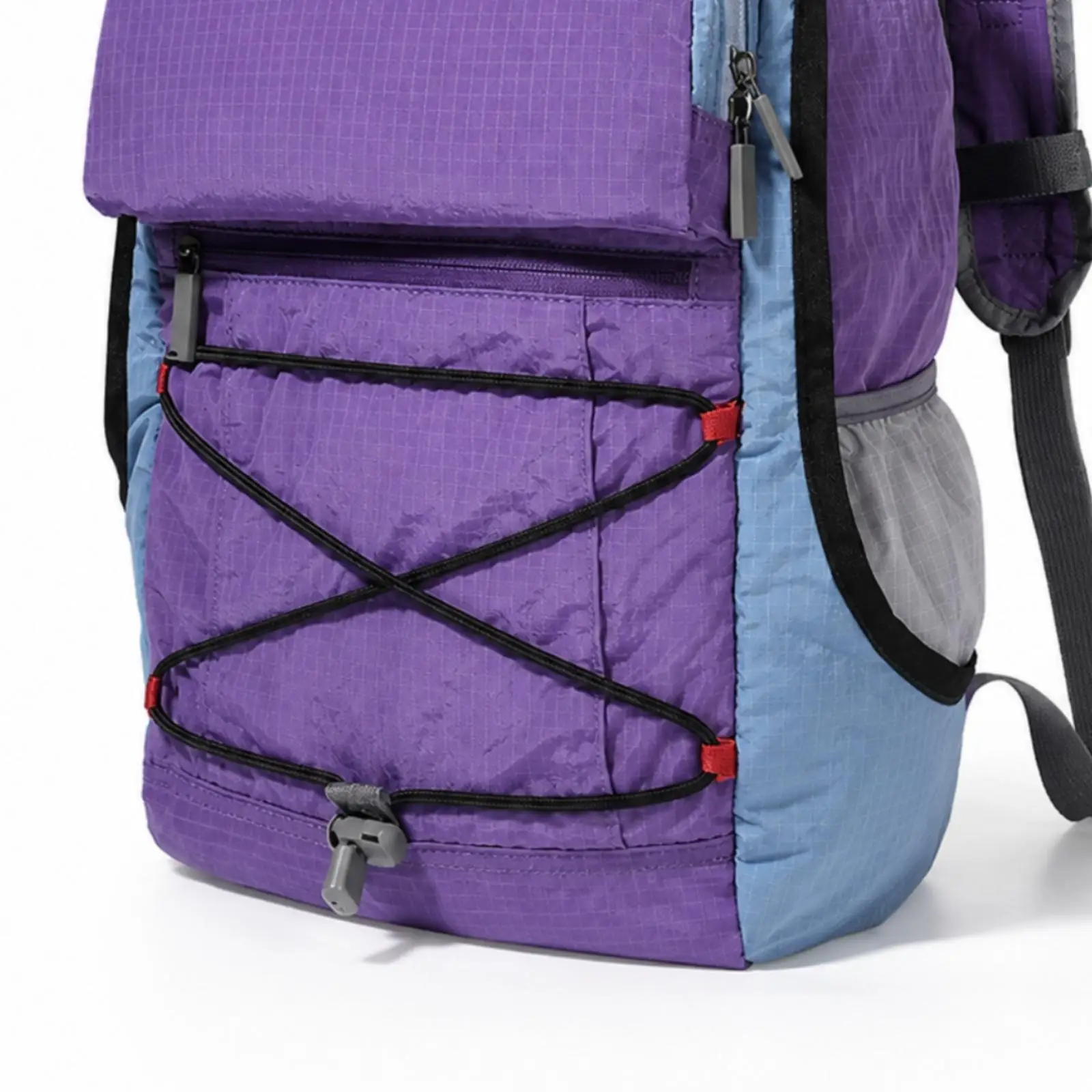 Lightweight Polyester Outdoor Travel Daypack Foldable Hiking Backpack Water Repellent Padded Straps for Commuting Adventures