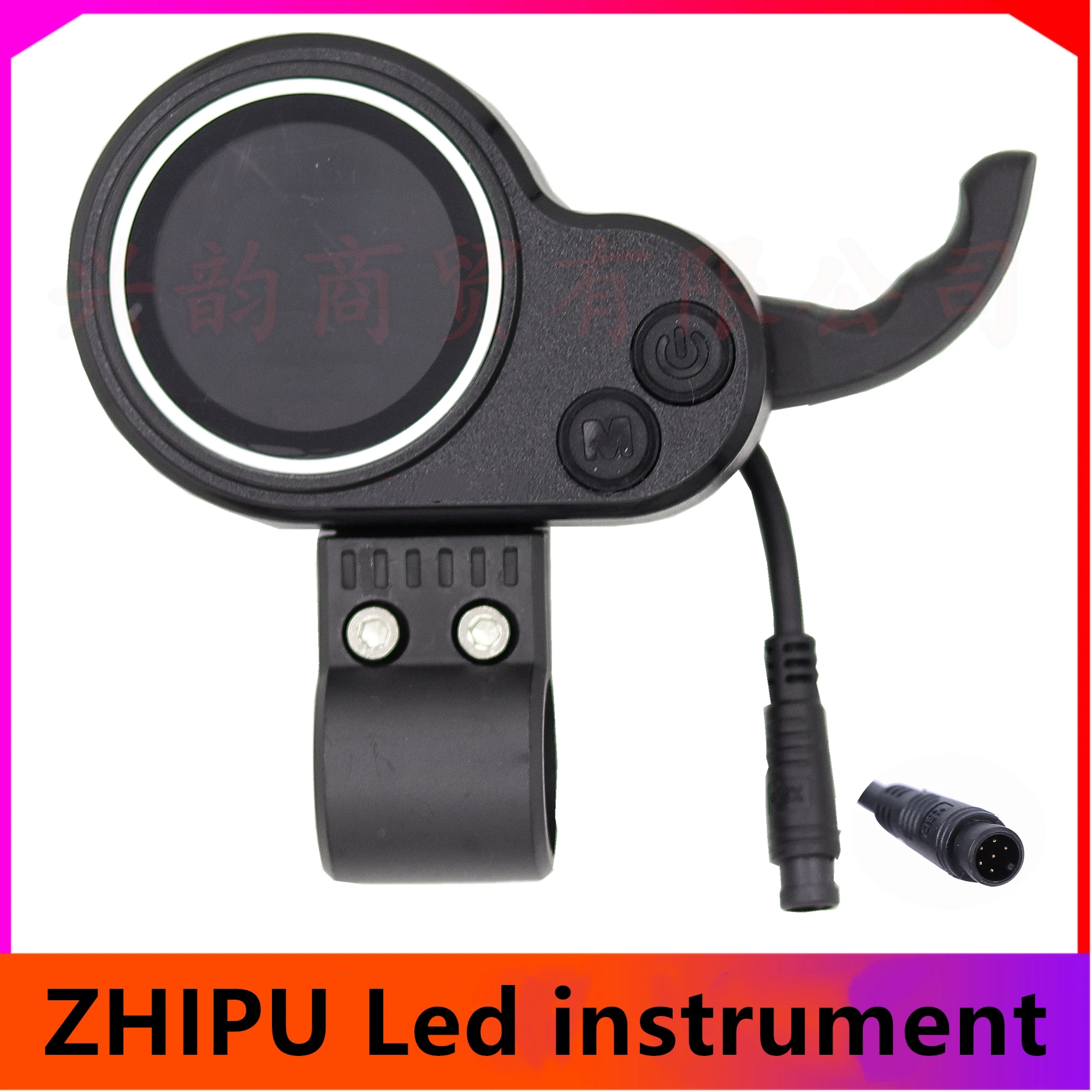 Zhipu Electron 36V 48V Controller And Display Throttle Dashboard Meter 36V 48V for Electric Scooter Accessories