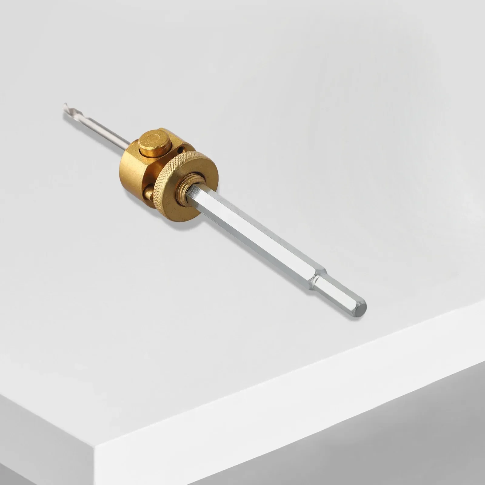 

Woodworking Construction Quick-Release Connecting Rod Metal Hole Opener 8mm Hexagonal Shank Drill Bit Limit Pin Removal