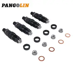 4pcs 093400-7040 Diesel Fuel Injectors Set Replalcement for Toyota Hilux Surf Prado 1KZ-TE 3.0L New Car Aftermarket Fuel Nozzles