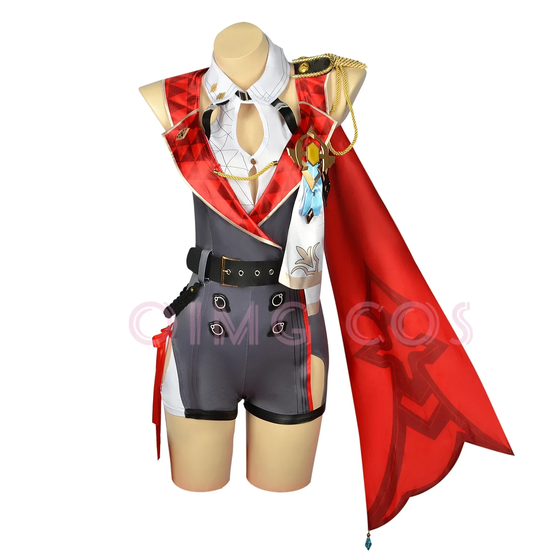 Topaz Cosplay Kostuum Honkai Star Rail Carnaval Uniform Pruik Anime Halloween Kostuums Vrouwen Spel