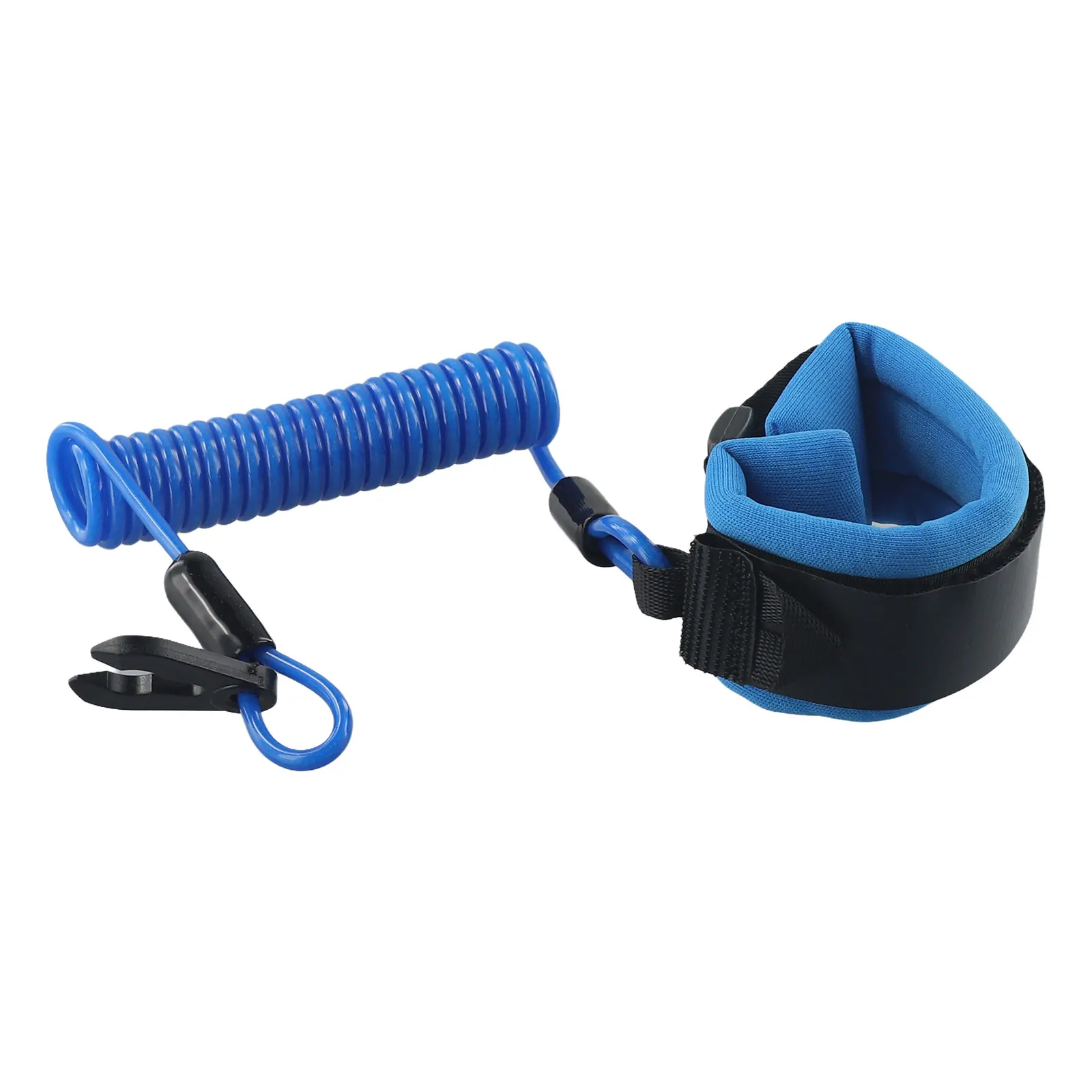 

Car Spare Parts New Style Practical To Use Safety Lanyard Nylon Rubber Safety Tether Lanyard JT900 Blue And Black