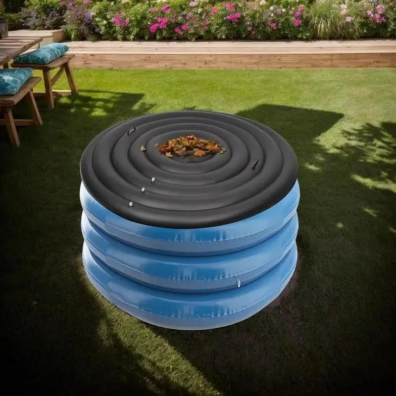 652F Inflatable Hot Tub Cover Energy Saving Lid Round Inflatable Hot Tub Lid