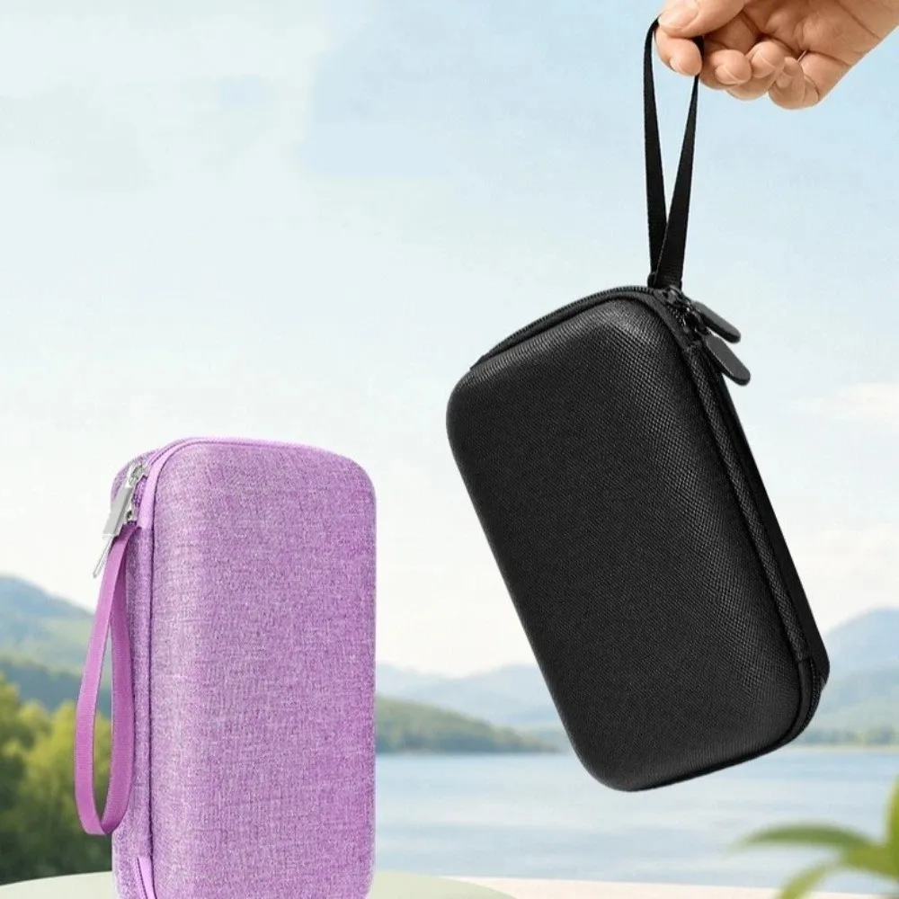 Shockproof Insulin Vial Storage Case Groove Fixation Waterproof Pill Storage Box Drop-proof Polyester Insulin Cooling Bag